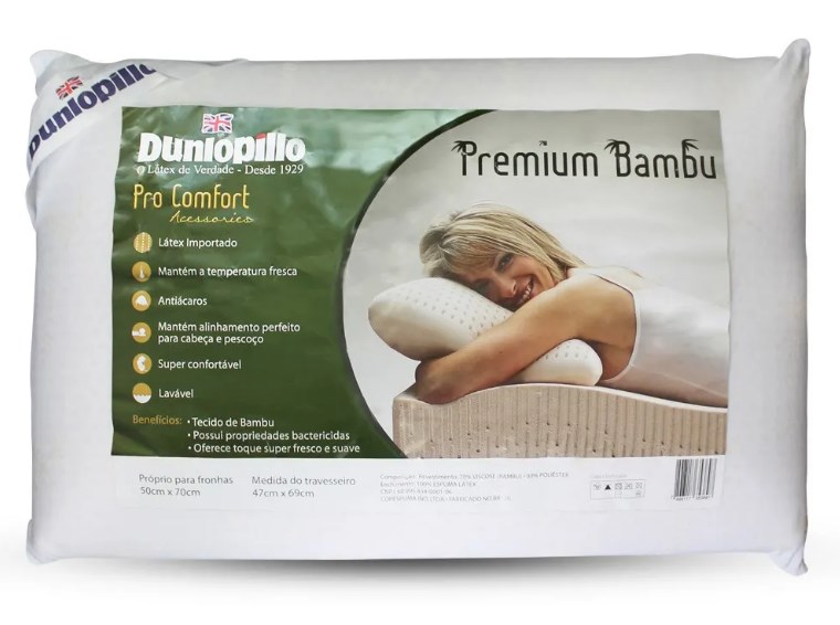 Travesseiro Premium Bambu